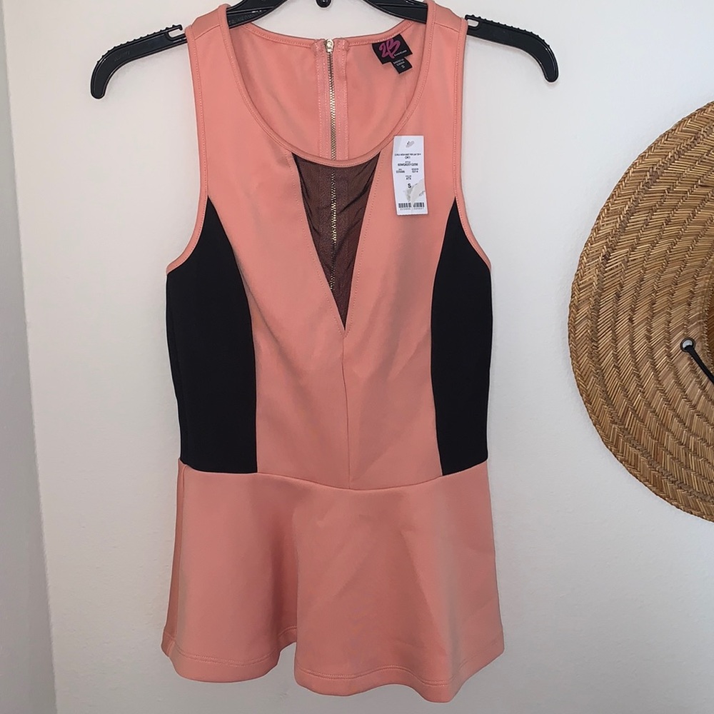 Bebe Peplum Top